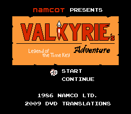 Valkyrie's Adventure (English Translation)